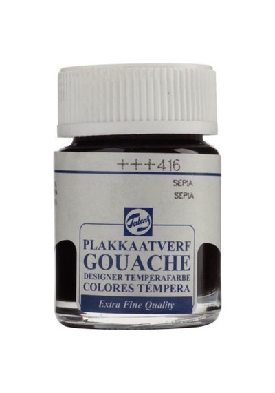Gouache Jar 16 Ml Sepia Çok Renkli