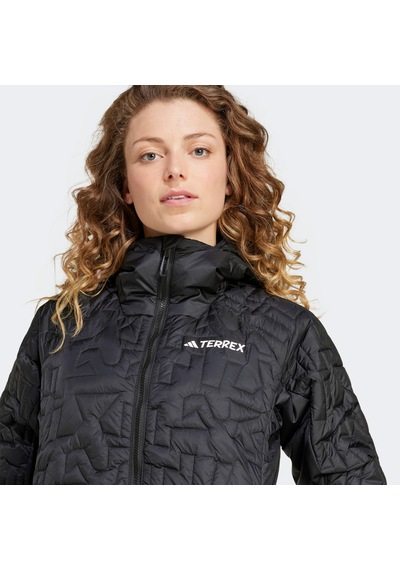 Adidas Terrex Xperior Primaloft Loose Fill Insulated Kadın Siyah Mont Düz It3229 2800282