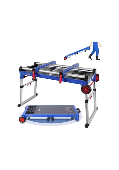 Workpro Wp289020 150kg 4ü 1 Arada Tekerlekli Çok Amaçlı Profesyonel Çalışma Tezgâhı Fr Wp289020