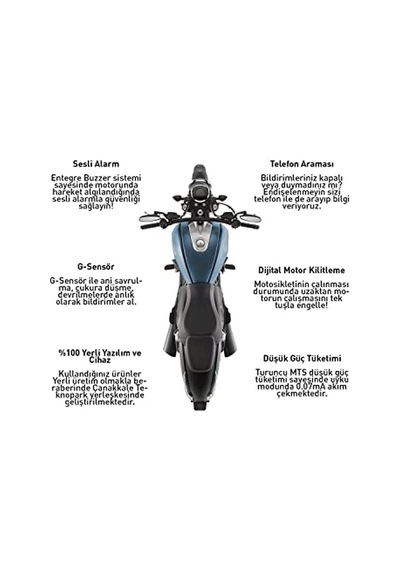 Ayrex Turuncu Motosiklet  24 Aylık