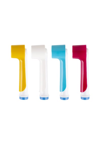 Oral-B Şarjlı Diş Fırçası Uyumlu 4 Adet Yedek Başlık 4 Adet Kapak