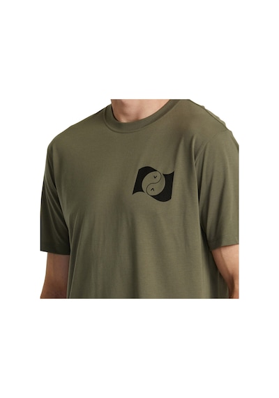 Rvca Rvca Balance Banner Erkek Tişört 695 Yeşil