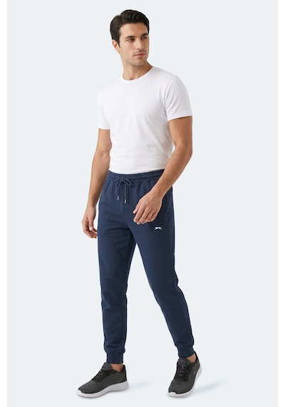 Slazenger Omıros Rbn. I Erkek Cepli Lacivert Eşofman Altı