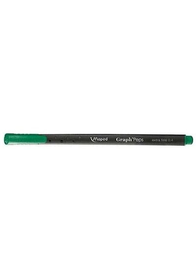 Maped Fineliner Graph Peps 0.4 Mm Çim Yeşili 12 Li 74911303 Çok Renkli