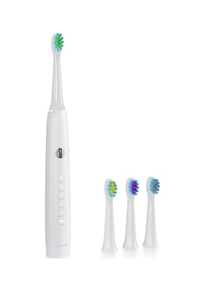 Polosmart Pbs520 5 Mod Şarjlı Diş Fırçası Ipx7 Su Geçirmez 4 Yedek Başlık Type-c Girişli Beyaz Şarjlı