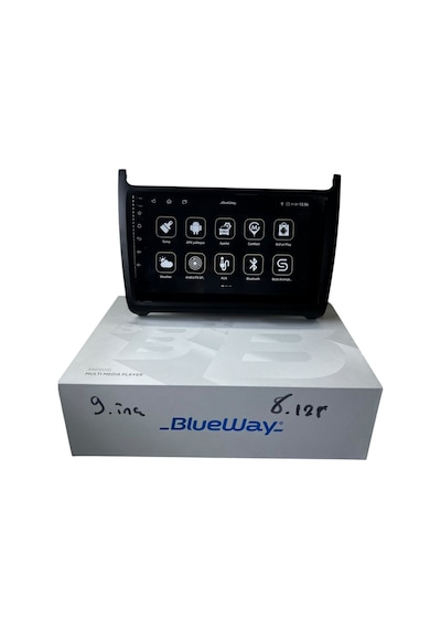 Ww Polo 2009-2016 Blueway 8-128 Tam Profesyonel Oem Multimedia 9"