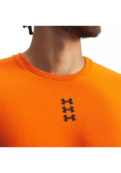 Under Armour Hoops Triple Logo Erkek Çocuk Turuncu Tişört
