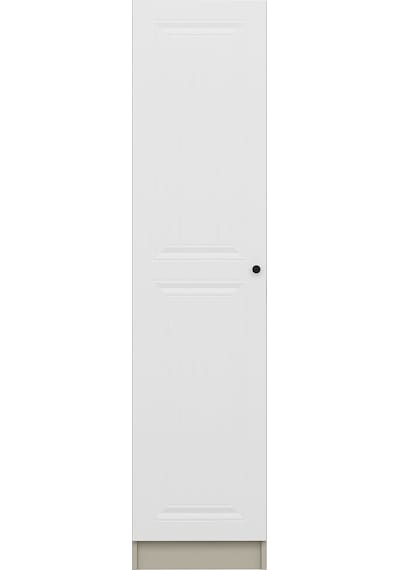 Minar Kale 1 Kapaklı Dolap İlkbahar Mebran 190cm - Kumtaşı/beyaz - Askılıklı Çok Renkli