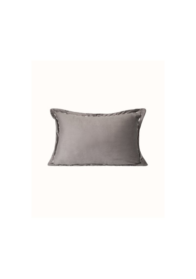 Koza Home İbiza Antrasit Kadife Yastık 30x50 5016