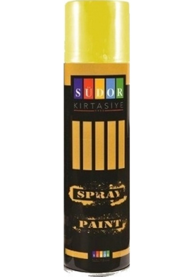 Südor Sprey Boya 200 Ml Sarı Spr100-02 Çok Renkli