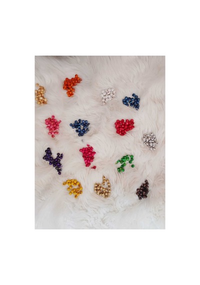 10 Mm Yeşil Ahşap Boncuk 50 Gr 125 140 Adet 3 Mm Makrome Delik Genişliği