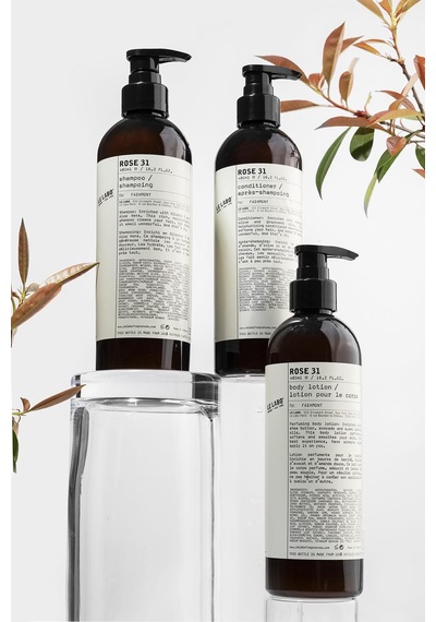 Le Labo Rose 31 Shampoo 480 Ml + Conditioner 480 Ml + Body Lotion 480 Ml