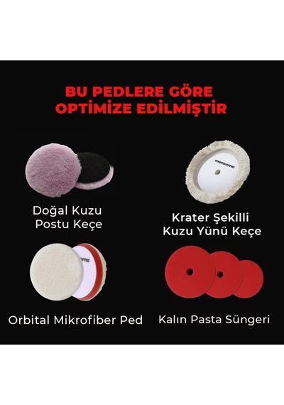 Menzerna 1100 Keçe Uyumlu Kalın Pasta Agresif Çizik Giderici 1 Lt