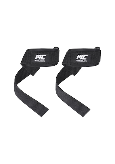 Musclecloth Padded Lifting Straps Siyah-Standart