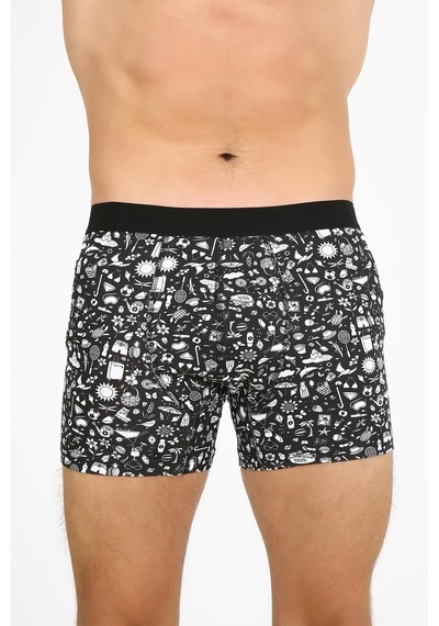 Five Pocket Fpb8001 Desenli Erkek Boxer (516184776)