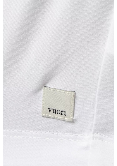 Vuori Energy Büyük Boy Jersey Tişört, Rahat & Nem Emici Tasarım Beyaz