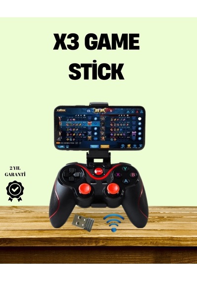 Ceylan Adam Ergonomik Tasarımlı Şarjlı Kablosuz Gamepad