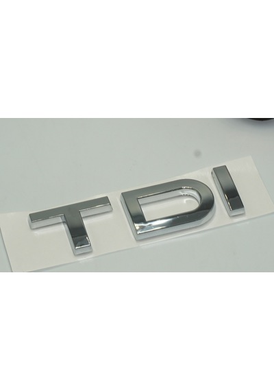 Dk Audi Tdi Yeni Nesil Bagaj Krom Abs 3m 3d Yazı Logo Amblem