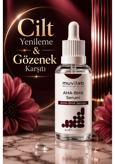 Aha Bha Cilt Tonu Eşitleyici Yenileyici Canlandırıcı Peeling Serum Gözenek Sıkılaştırıcı Leke Karşıtı