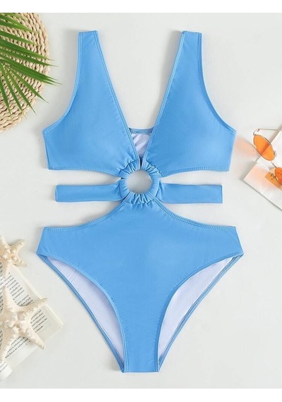 Deep Beach Cut Out Halkalı Mayokini Db200725m 001
