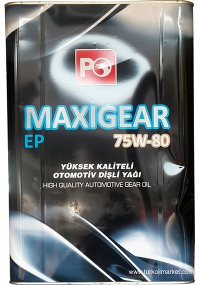 Petrol Ofisi Maxigear Ep 75W-80 Yüksek Kaliteli Otomotiv Dişli Yağı 15 KG