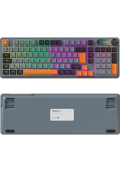 Quantum Gaming Lumitech Membran Ip98 19 Tuş Anti-ghosting Rgb Gaming Kablolu Klavye