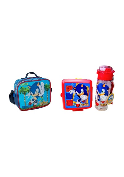 Sonic Beslenme Çantası Seti Ekonomik Lisanslı Çok Renkli
