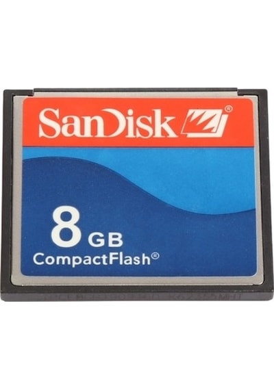 Sandisk 8 GB Compact Flash CF Hafıza Kartı