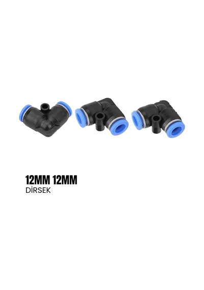 Shuıvan Pnömatik Rekor 12mm Dirsek Ek Dönüş - Şipşak-1566