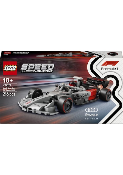 LEGO® Speed Champions Audi Revolut F1® Team R26 Yarış Arabası 77259 - 10 Yaş ve Üzeri Çocuklar için Oyuncak Yapım Seti (215 Parça)