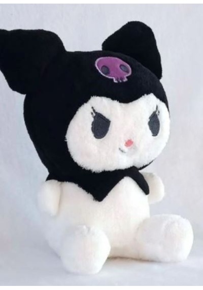 Siyah Kuromi Pelüş 25cm Beyaz - Siyah