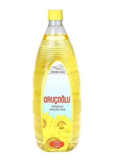 Oruçoğlu Ayçiçek Yağı 2 Lt. 4 Adet