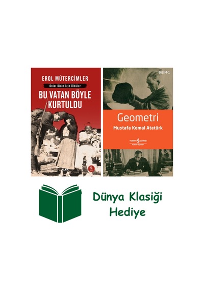 Bu Vatan Böyle Kurtuldu + Geometri + Dünya Klasiği Hediye