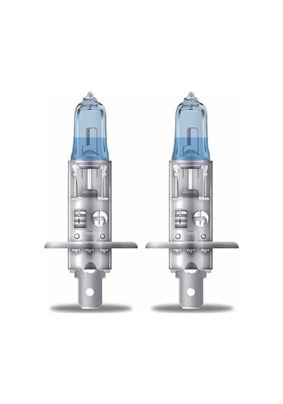 12v 55w Osram H1 Far Lambası, 5000k Led Beyaz Işık, 2'li Paket