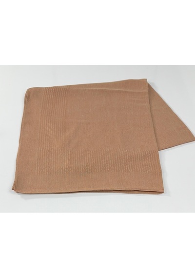 Miray Büyük Boy Pano Pamuk Eşarp - 120 X 120 - 0618 Tarçın