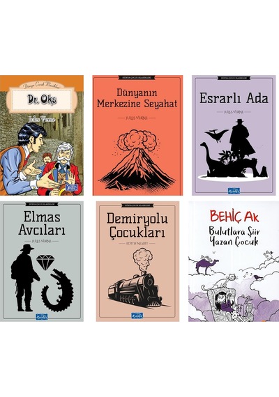 Ortaokul Okuma Seti Bulutlara Şiir Yazan Çocuk