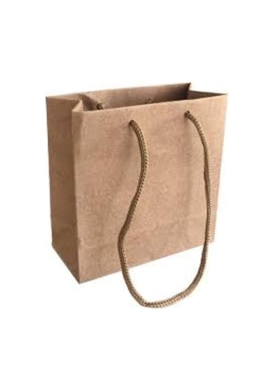 Çanta Karton Kraft 14x17 CM Naturel