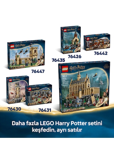 LEGO® Harry Potter™ Hızır Otobüs Macerası 76446 - 8 Yaş ve Üzeri Çocuklar ve Yetişkinler için Benzersiz Sihirli Araç Modeli Yapım Seti (499 Parça)