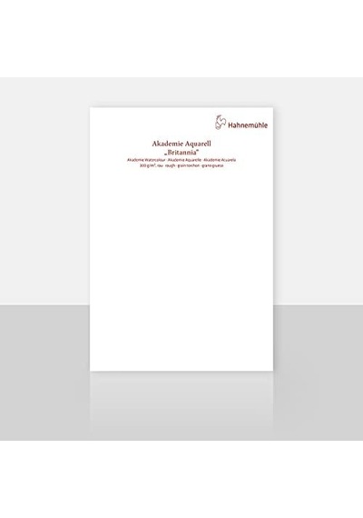 Ayrex Hahnemühle 10 628 970 Britannia Suluboya Blok Kağıdı, 17x24, 300 Gsm