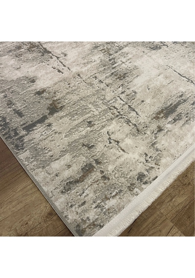 Hoom Rugs Aria 1108 Vizon Pamuk Tabanlı Modern Halı Vizon