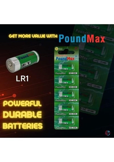 5 Adet 910a Lr1 1.5v Alkalin Pil