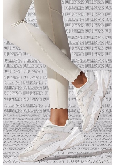Nike M2k Tekno Leather Unisex Sneaker Hakiki Deri Spor Ayakkabı Kırık Beyaz Yükseklik 4cm Krem Nike M2k Tekno Leather Unisex Sneaker Hakiki Deri Spor Ayakkabı Kırık Beyaz Yükseklik 4cm Krem