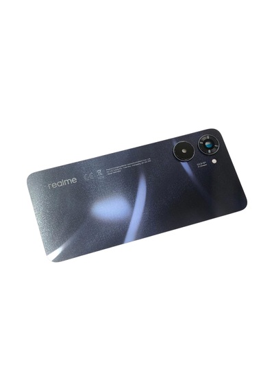 Realme 10 Rmx3630 Arka Kapak Pil Kapağı Full Siyah