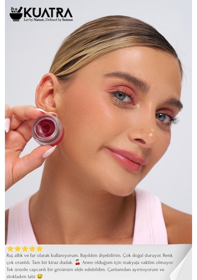 Kuatra Red Marigold Işıltı Veren Nemlendirici Balm 7 ML