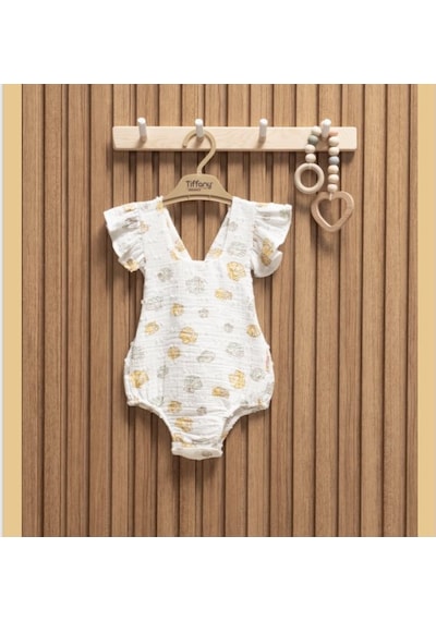 Tiffany Baby & Kids Tiffany Body Fırfırlı Müslin Sea Shell Theme Çok Renkli