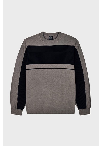 Armani Exchange Yün Karışımlı Regular Fit Yuvarlak Yaka Kazak Erkek Kazak Xm002730 Af14007 M6029 Kahve-siyah Armani Exchange Yün Karışımlı Regular Fit Yuvarlak Yaka Kazak Erkek Kazak Xm002730 Af14007 M6029 Kahve-siyah