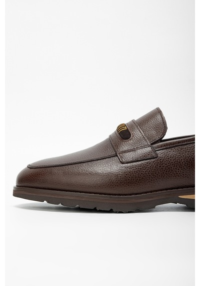 Valmenti Mera Erkek Kahve Dr Hakiki Deri Loafer Ayakkabı 01 240923 Erk Ayk Sk23/24 Kahverengi