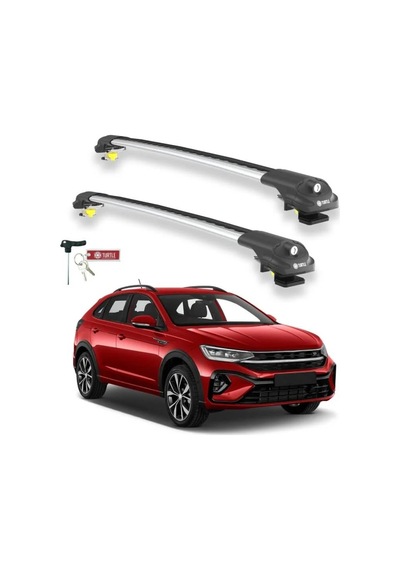 Turtle Volkswagen Taigo 2021-2025 Ara Atkı Air1 Gri