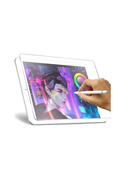 Apple Uyumlu iPad 9.7 Inc 5. 6. Nesil 2017 2018 Paper Like Ekran Koruyucu Kağıt Hissiyatlı Cam