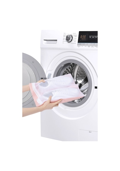 Ocean Home Textile 3'lü Pembe Renk Ayakkabı Yıkama Filesi Set